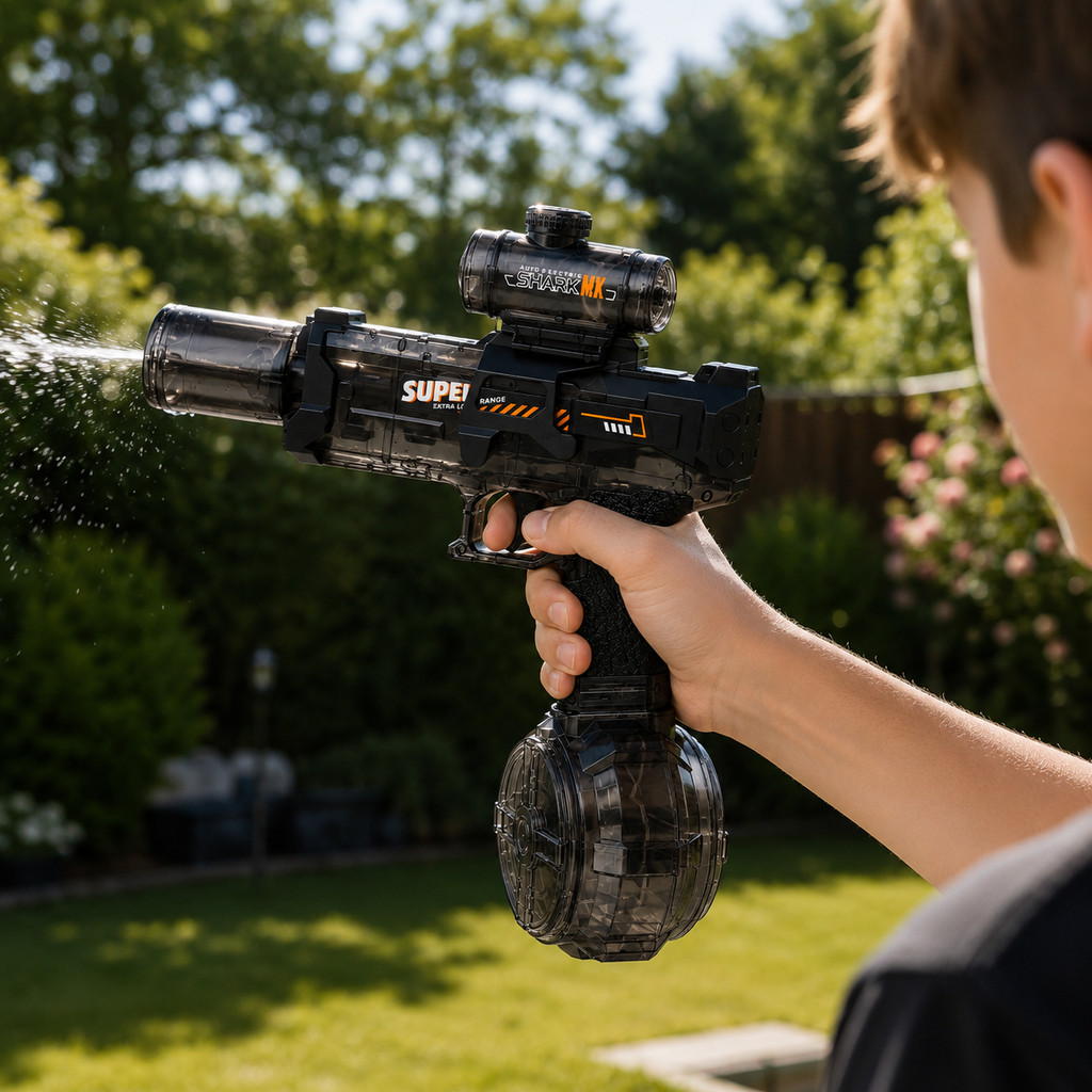 Plasko Blast - Automatisk LED-vattenpistol